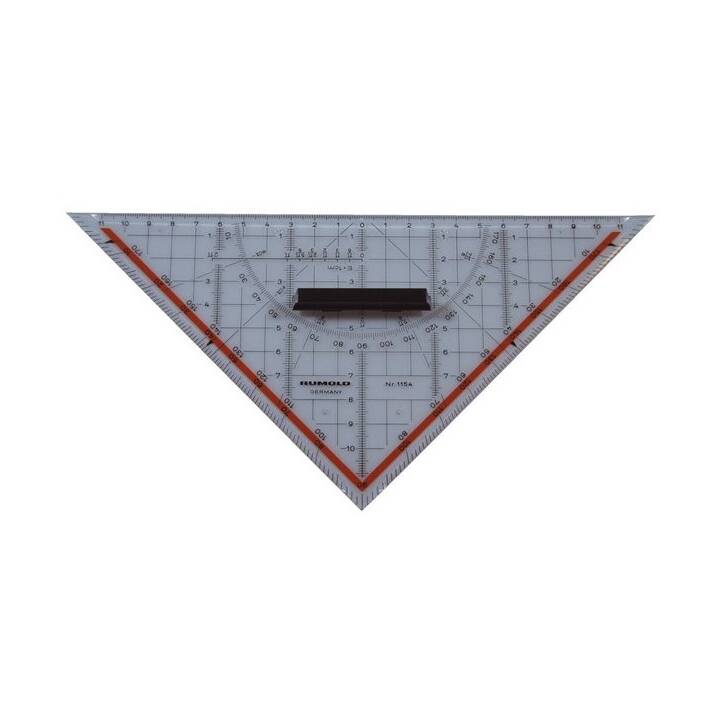 RUMOLD Demi-carré (45 °, 25 cm)