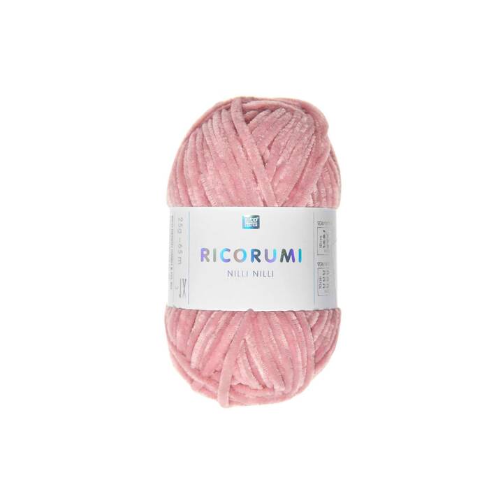 RICO DESIGN Laine Ricorumi Nilli Nilli (25 g, Saumon, Pink, Rose)