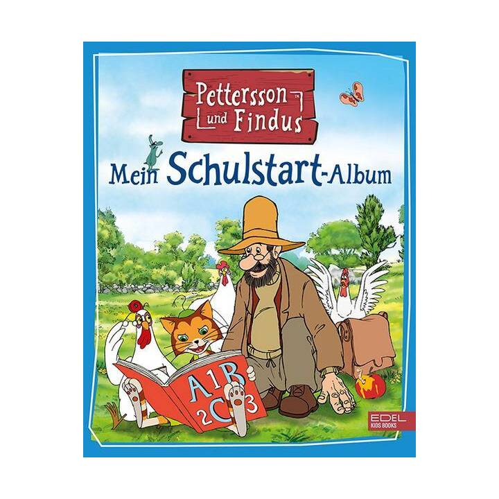EDEL DISTRIBUTION Libro amicizia Pettersson und Findus: Mein Schulstart (17 cm x 1 cm x 21 cm, Multicolore)