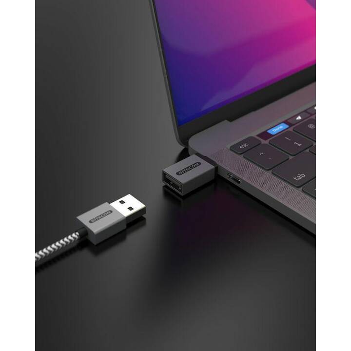 SITECOM AD-1010 (1 Ports, USB di tipo C, USB di tipo A)
