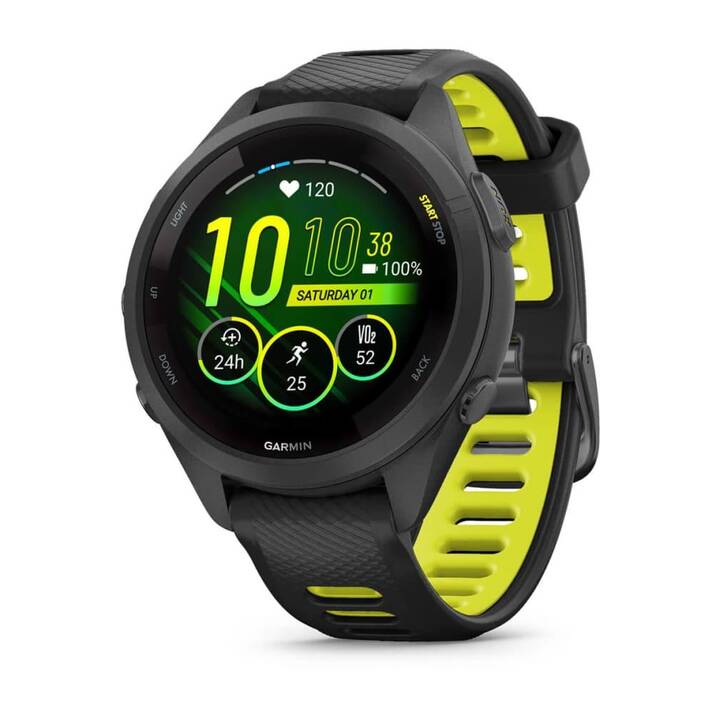 GARMIN Forerunner 265 (42 mm, S, Gris, Noir)