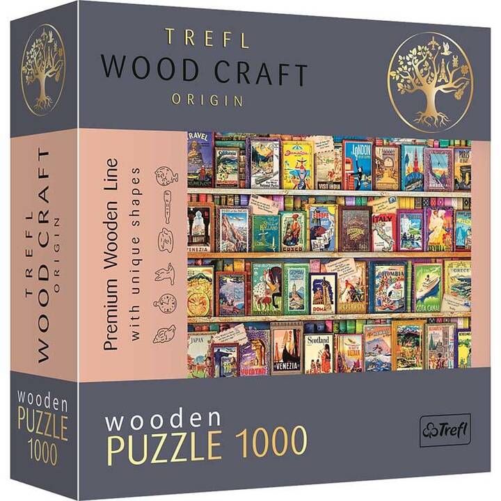 TREFL Weltreiseführer Puzzle (1000 Teile)