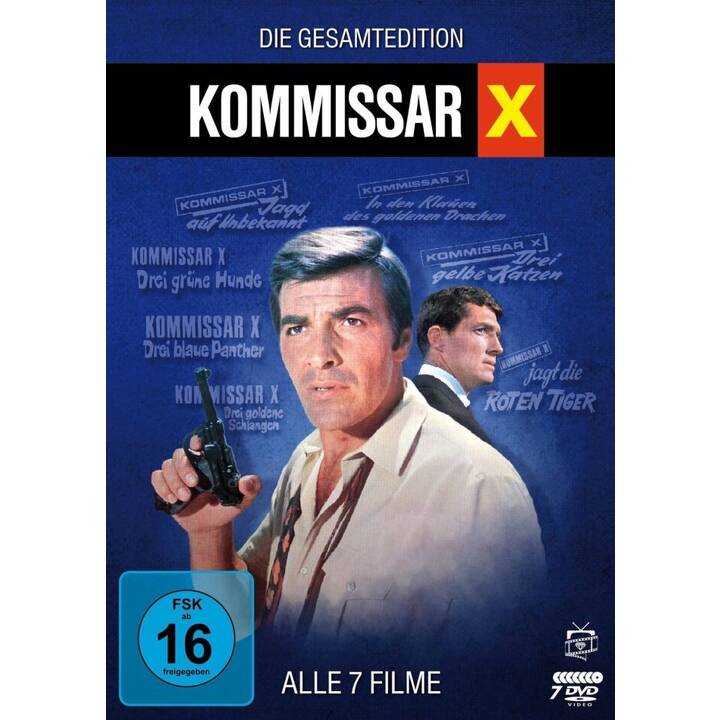 Kommissar X - Die Gesamtedition: Alle 7 Filme (DE)