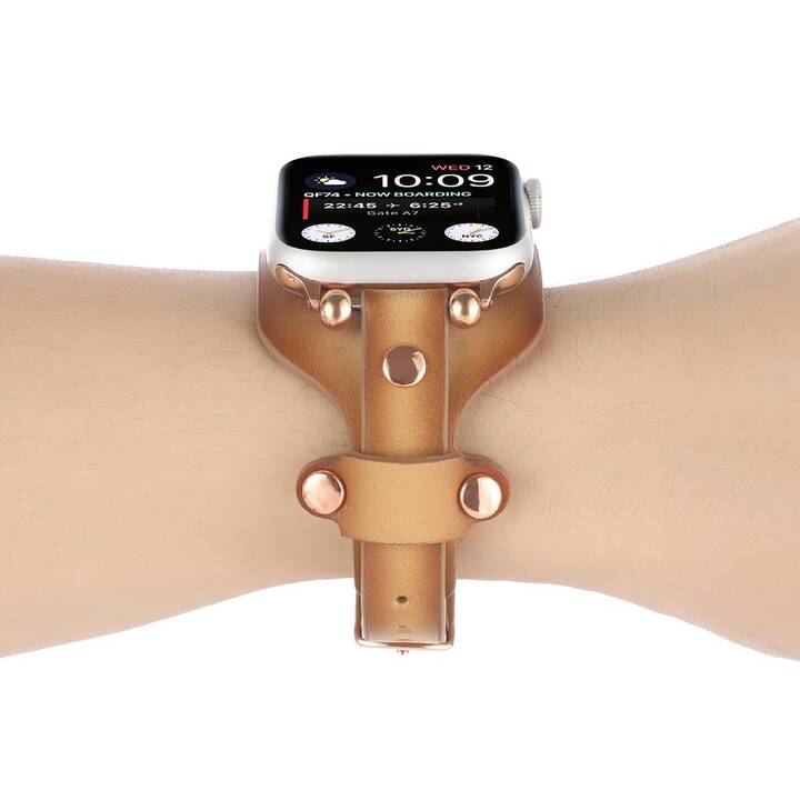 EG Armband (Apple Watch 40 mm / 41 mm / 38 mm, Braun)
