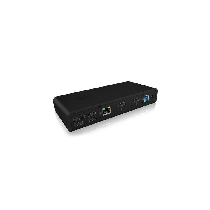 ICY BOX Dockingstation BOX IB-DK2251AC (2 x HDMI, USB 2.0, RJ-45 (LAN))