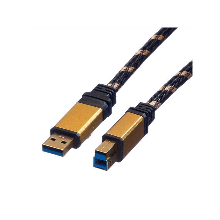 PRO LINE USB-Kabel (USB 3.0, USB 3.2, 0.8 m)