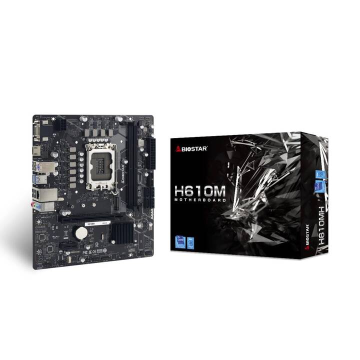 BIOSTAR H610MH (LGA 1700, Intel H610, Micro ATX)