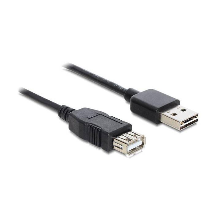 DELOCK USB-Kabel (USB 2.0 Typ-A, USB 2.0 Typ-A, 5 m)