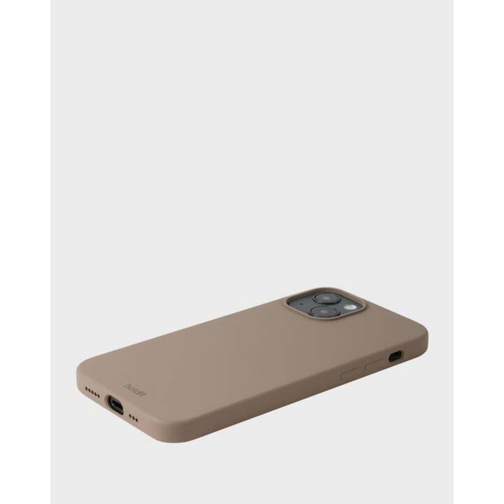 HOLDIT Backcover (iPhone 15 Plus, Marrone, Marrone chiaro)