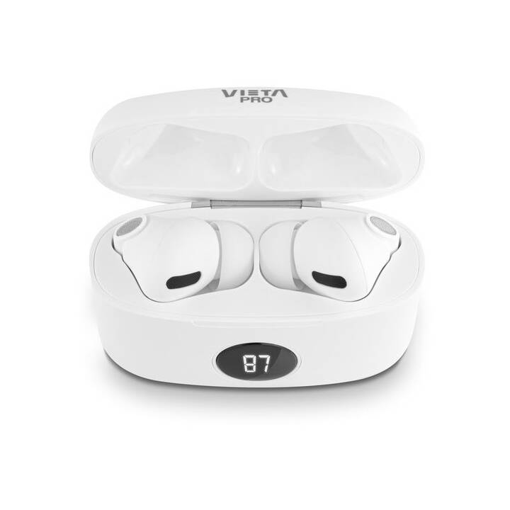 VIETA Fade (In-Ear, ANC, Bluetooth 5.1, Bianco)