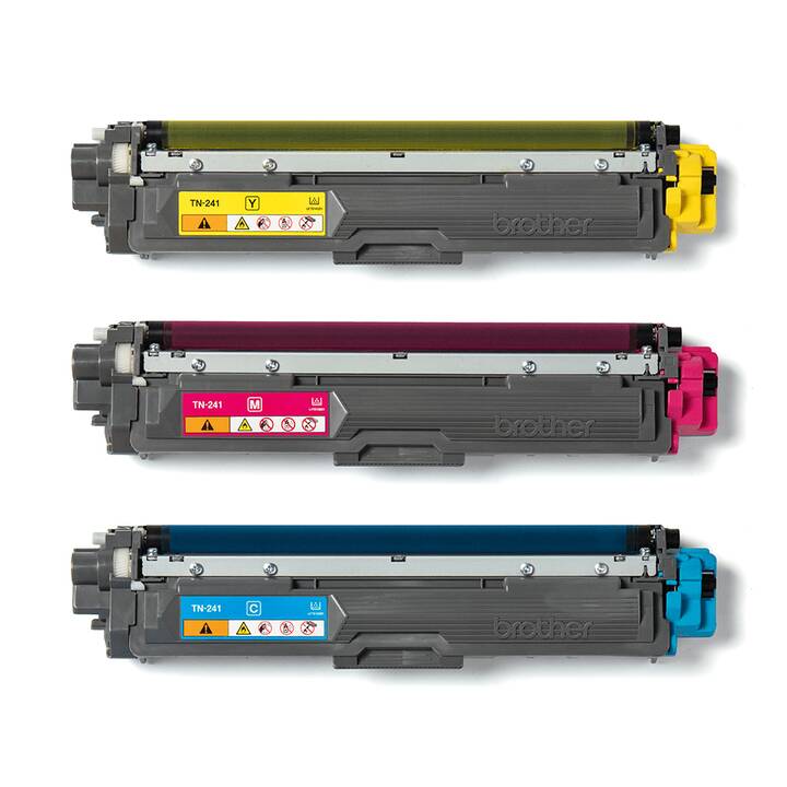 BROTHER TN-241CMY (Multipack, Jaune, Magenta, Cyan)