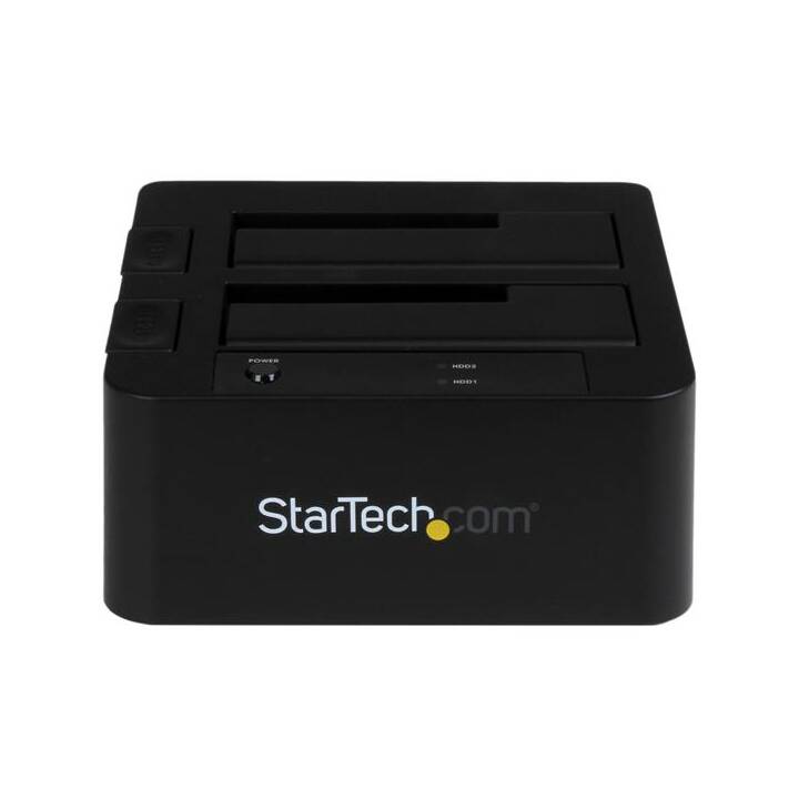 STARTECH.COM Dockingstation (SATA, USB Typ-B, SATA, 2 x SATA, USB 3.0 Typ-B)
