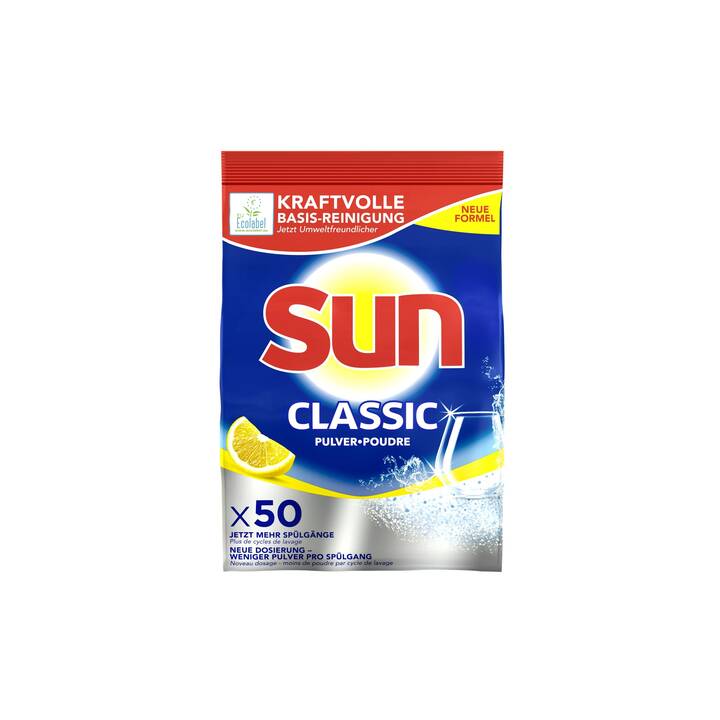 SUN Détergents pour lave-vaisselle Classic Citron (0.95 kg, Poudre)