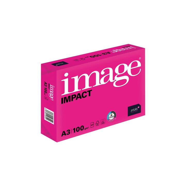 IMAGE Impact Papier photocopie (500 feuille, A3, 100 g/m2)