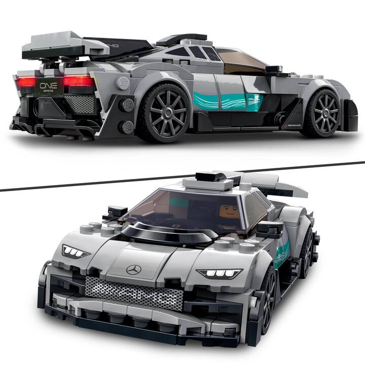 LEGO Speed Champions Mercedes-AMG F1 W12 E Performance et Mercedes-AMG Project One (76909)