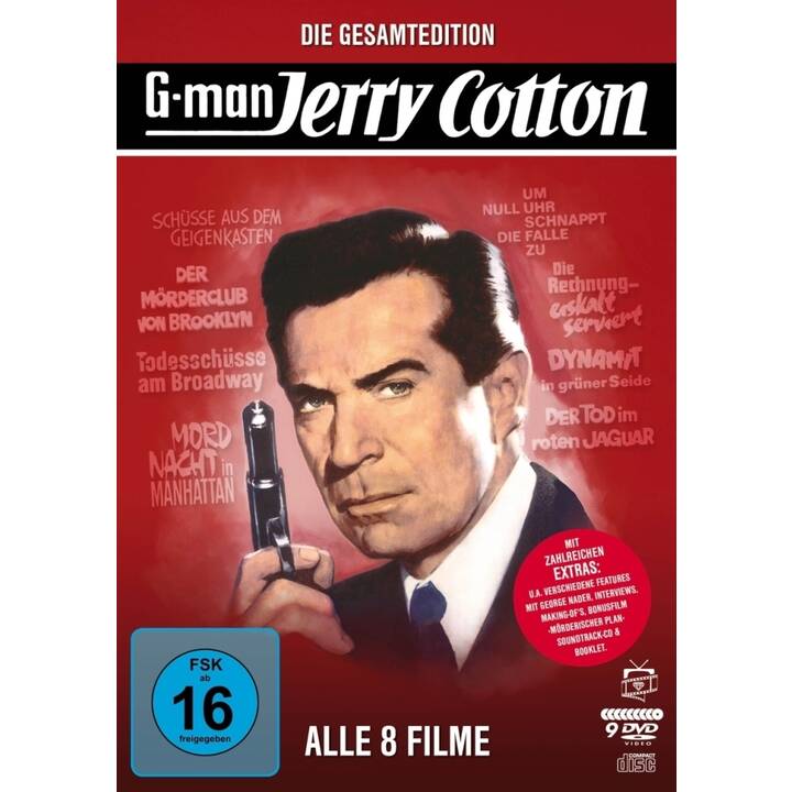 Jerry Cotton - Die Gesamtedition: Alle 8 Filme (DE)