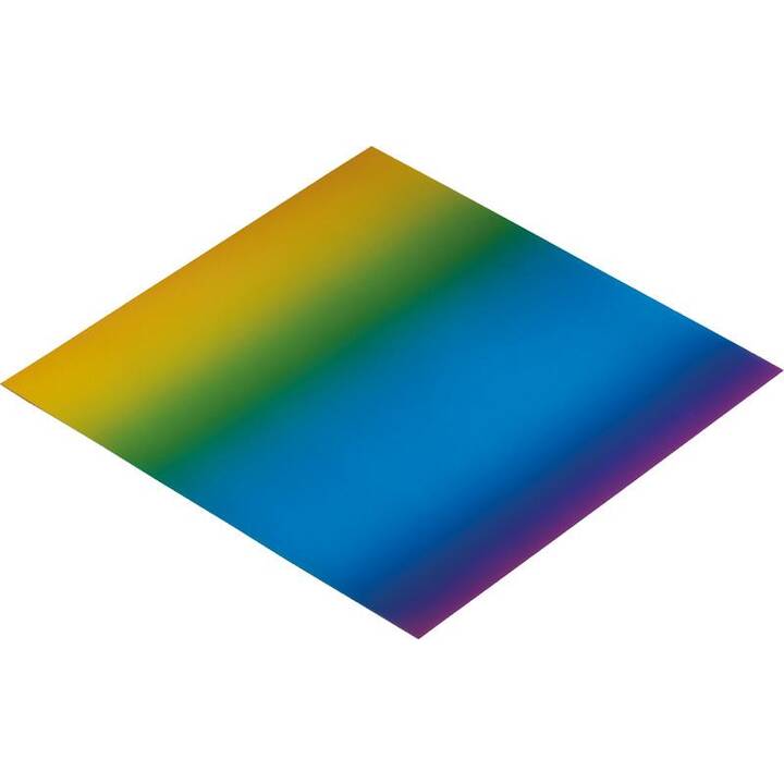 FOLIA Pliage du papier Rainbow (Multicolore, 100 pièce)