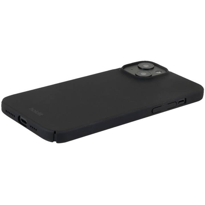 HOLDIT Backcover Slim (iPhone 15 Plus, Nero)