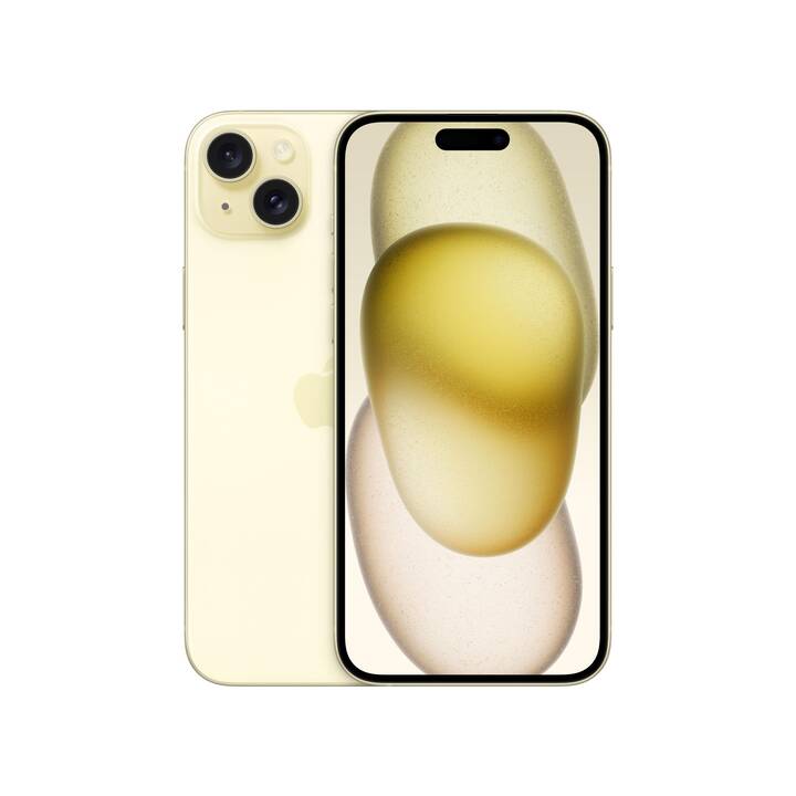 APPLE iPhone 15 Plus (256 GB, Gelb, 6.7", 48 MP, 5G)