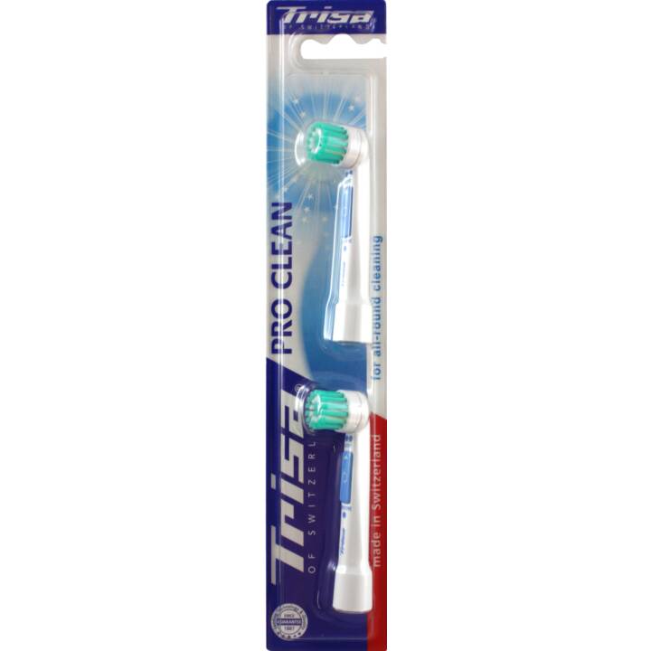TRISA Testa di spazzolino Plaque Clean (2 pezzo)