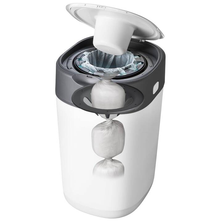 TOMMEE TIPPEE Sangenic Twist & Click (Gris, Blanc)