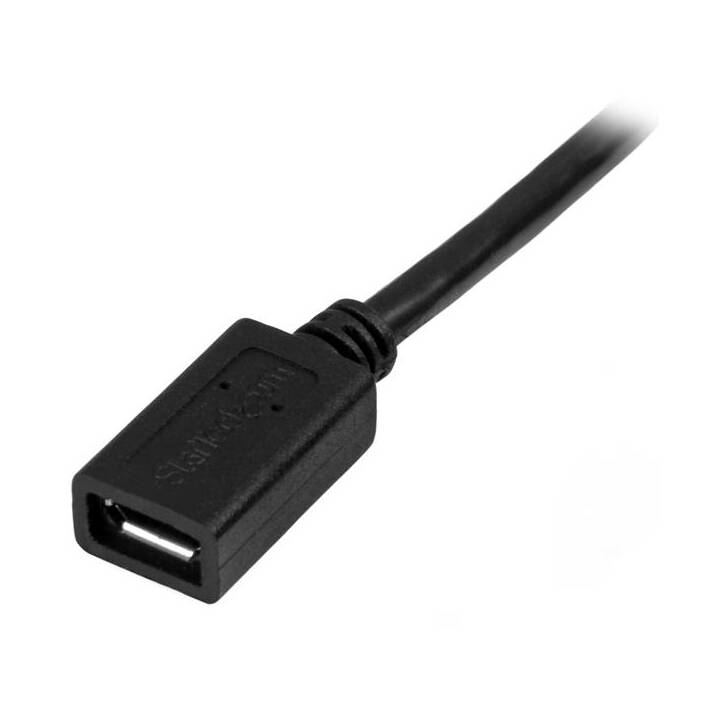 STARTECH.COM 0,5m Micro USB Verlängerungskabel 50 cm