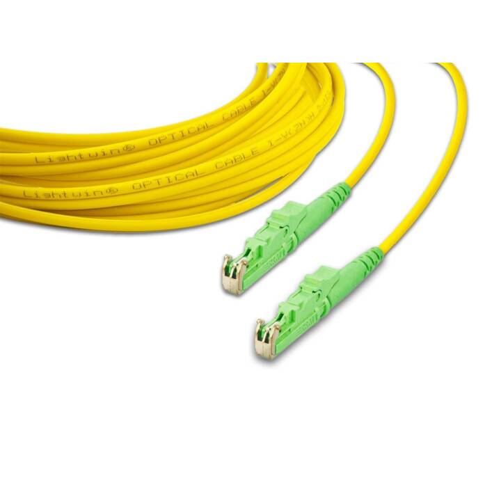 LIGHTWIN Netzwerkkabel (E-2000, E-2000, 10 m)