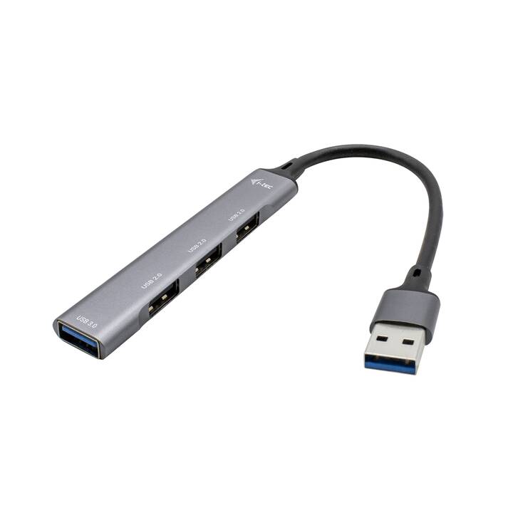 I-TEC Metal Hub (4 Ports, USB Type-A)