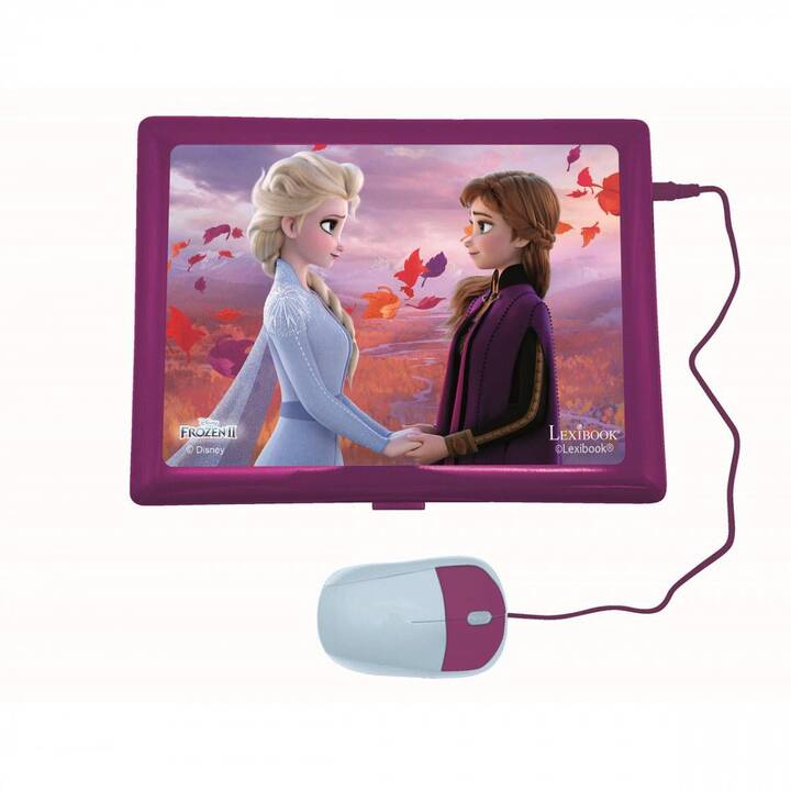 LEXIBOOK Ordinateur portable pour enfants Disney Frozen 2 (DE, EN)