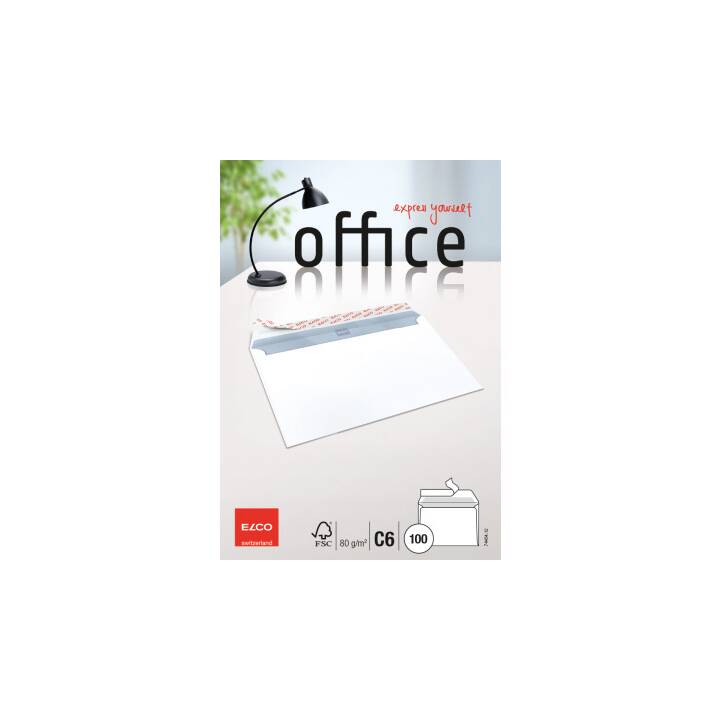 ELCO Briefumschlag Office Optifix (C6, 100 Stück, FSC)