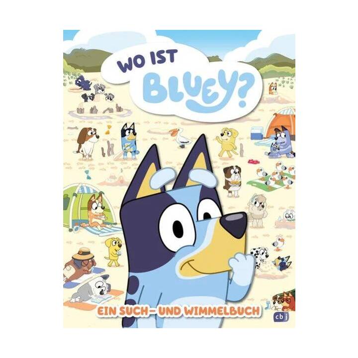 Bluey - Wo ist Bluey?. Ein Such- und Wimmelbuch - BIlderbuch für Kinder ab 3 Jahren