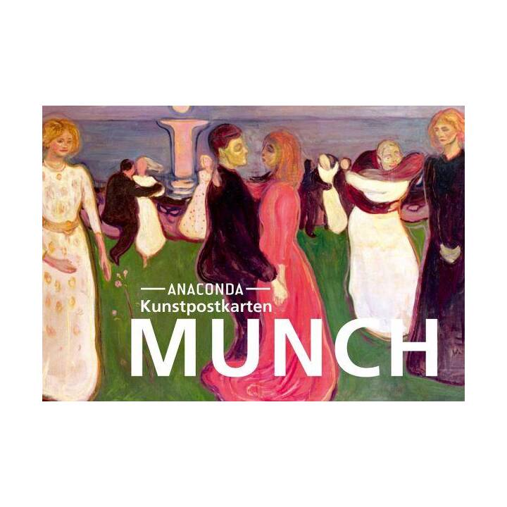 ANACONDA VERLAG Postkarte Edvard Munch (Universal, Mehrfarbig)
