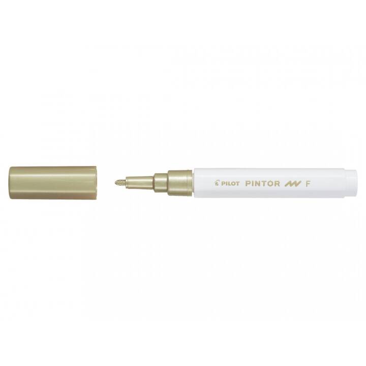 PILOT PEN Pennarello indelebile Pintor (Oro, 1 pezzo)