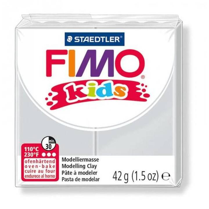 FIMO Pâte à modeler FIMO (42 g, Gris)