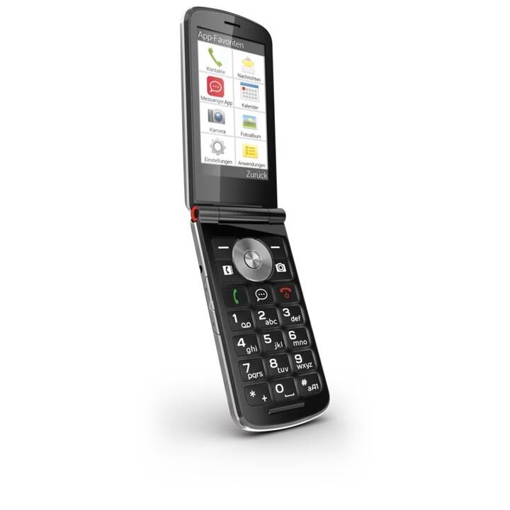 EMPORIA Touch smart.2 (8 GB, 3.25", 8 MP, Schwarz, Metallic)