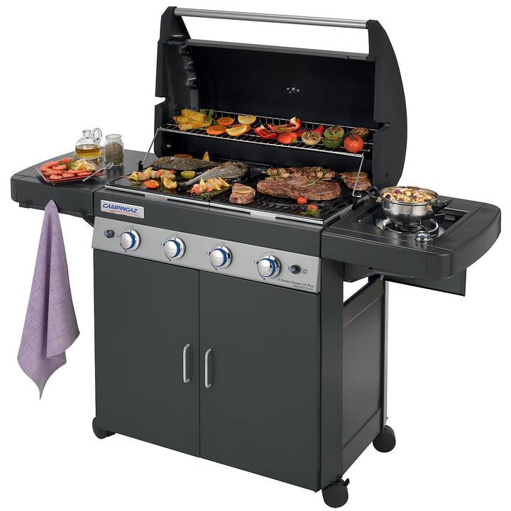 CAMPINGAZ 4 Series Classic LS Plus D Gasgrill (Silber, Schwarz)