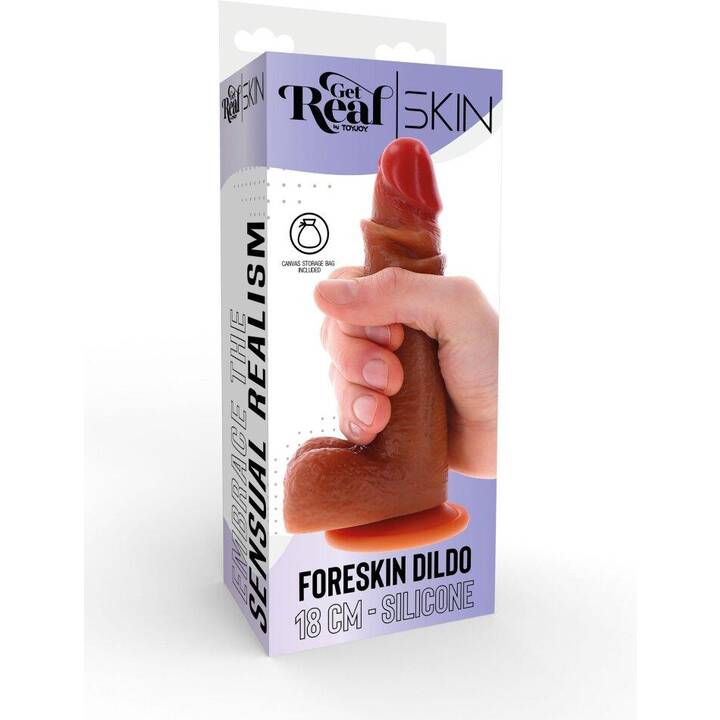 TOYJOY Foreskin Dildo classico (18 cm)