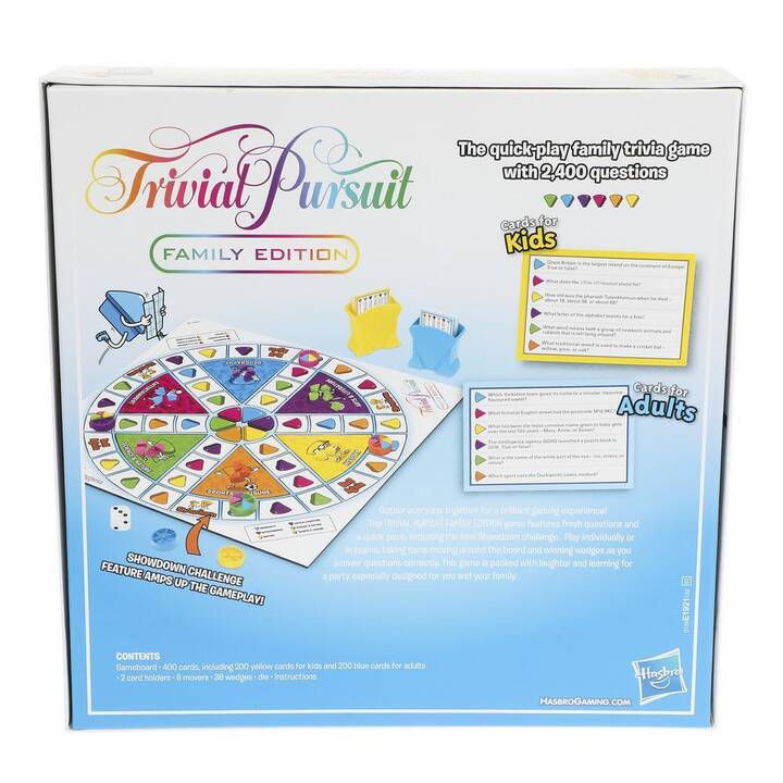 HASBRO Trivial Pursuit Familien Edition (DE)