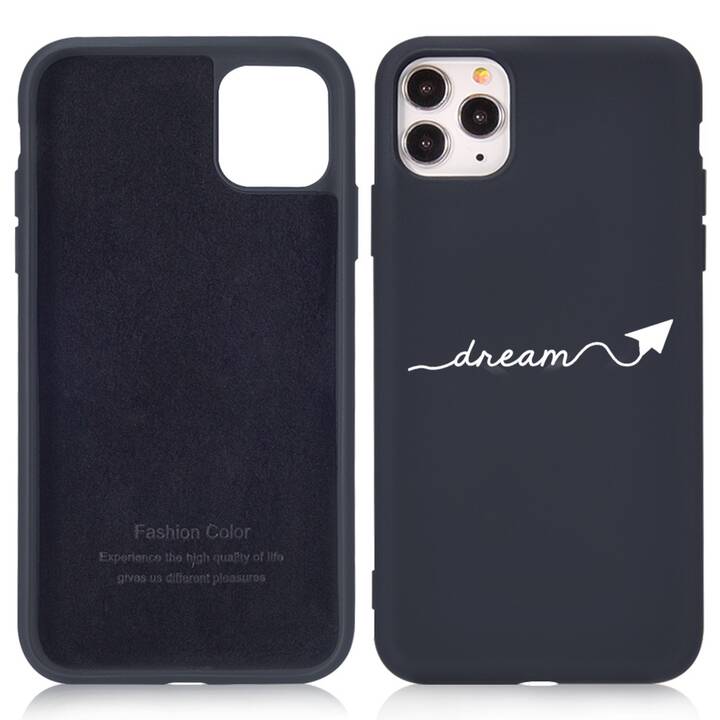 EG cover posteriore per iPhone 13 6.1" (2021) - nero - da viaggio