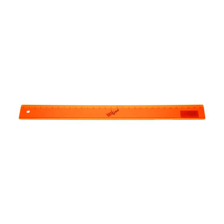 BÜROLINE Lineal (30 cm, Orange)