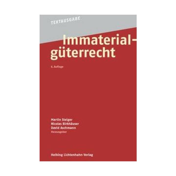 Immaterialgüterrecht