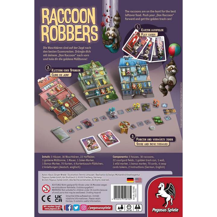 PEGASUS SPIELE Raccoon Robbers (DE, EN)