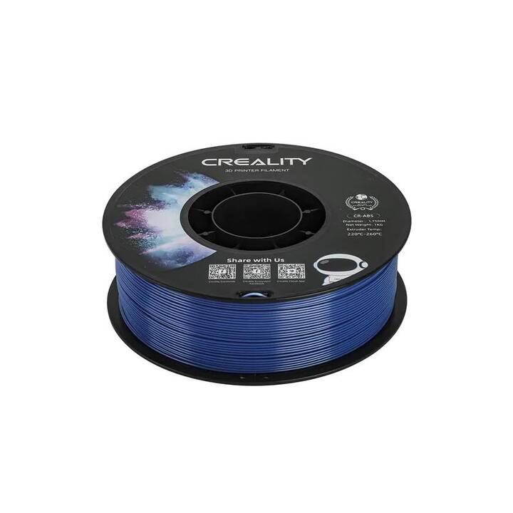 CREALITY Filament Bleu (1.75 mm, Acrylonitrile butadiène styrène (ABS))