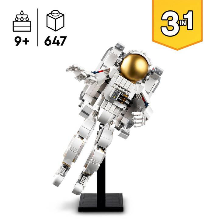 LEGO Creator 3-in-1 L’astronaute dans l’espace (31152)