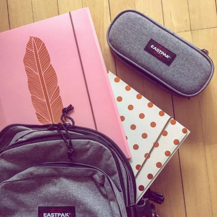 EASTPAK Etui Oval (Hellgrau, Grau)