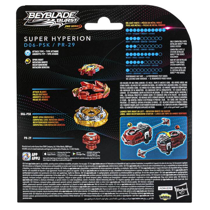 BEYBLADE Super Hyperion String Launcher