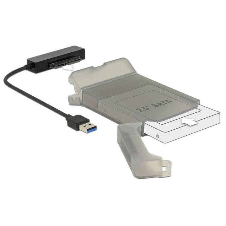 DELOCK Convertisseur d'interface (USB 3.0 de type A, SATA, 0.15 m)