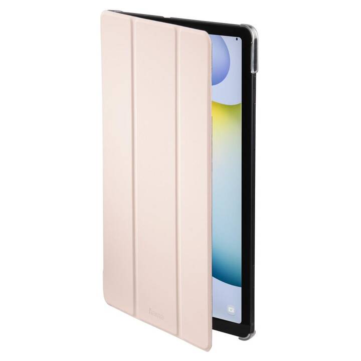 HAMA Fold Clear Housse (10.4", Galaxy Tab S6 Lite, Unicolore, Rose)