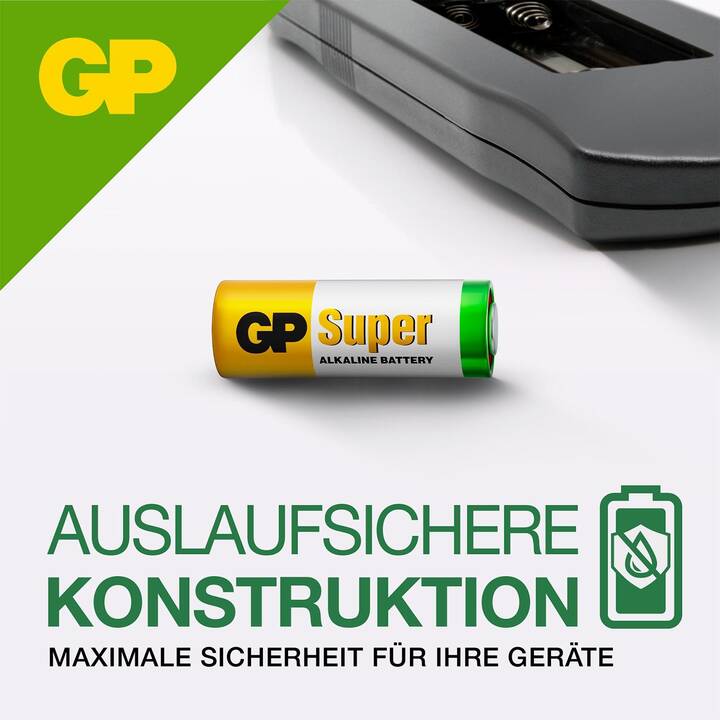 GP High Voltage Batterie (A23 / V23GA / MN21, 5 Stück)