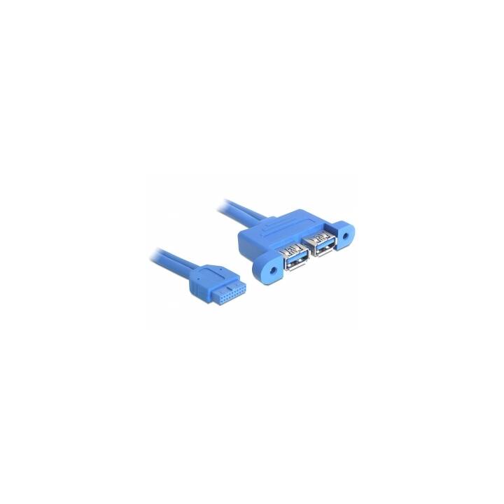 DELOCK 82941 USB-Kabel (USB 3.0 Typ-A, USB 3.0 Typ-A, 45 cm)